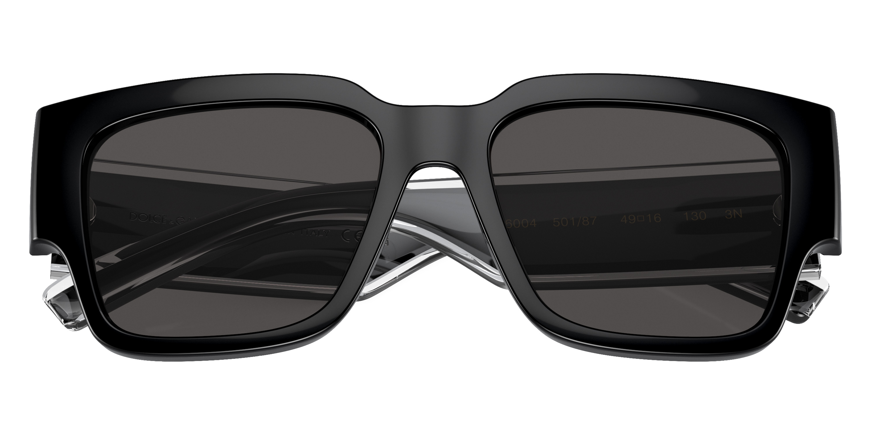 Color: Black/Crystal (501/87) - Dolce & Gabbana DX6004501/8749