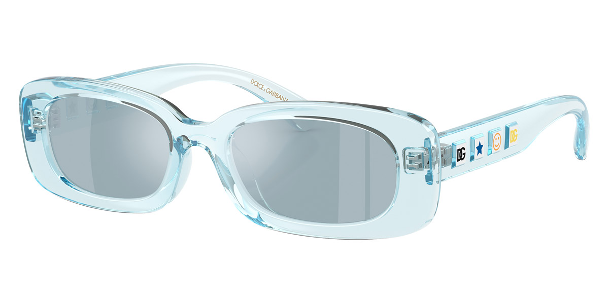 Color: Transparent Azure (33466J) - Dolce & Gabbana DX6006U33466J46