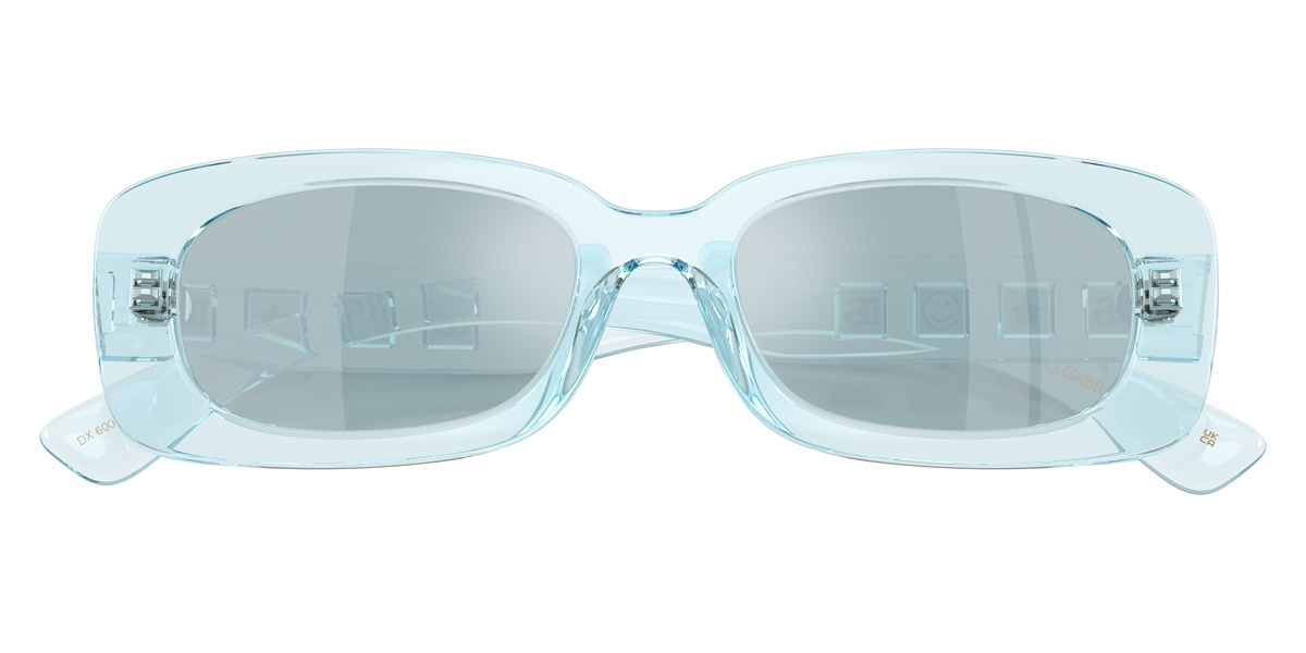 Color: Transparent Azure (33466J) - Dolce & Gabbana DX6006U33466J46