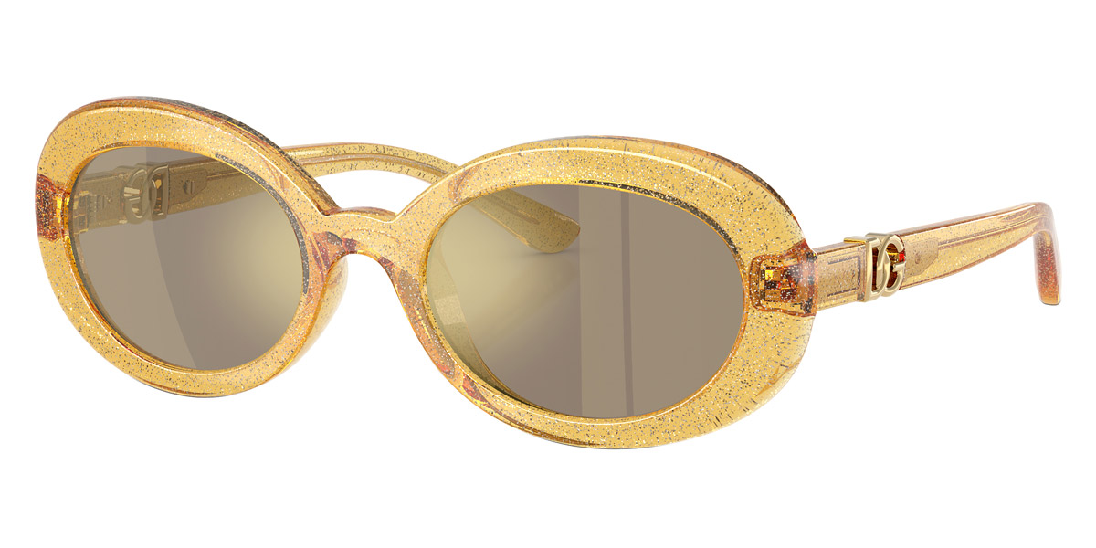 Color: Glitter Yellow (34555A) - Dolce & Gabbana DX6007U34555A49