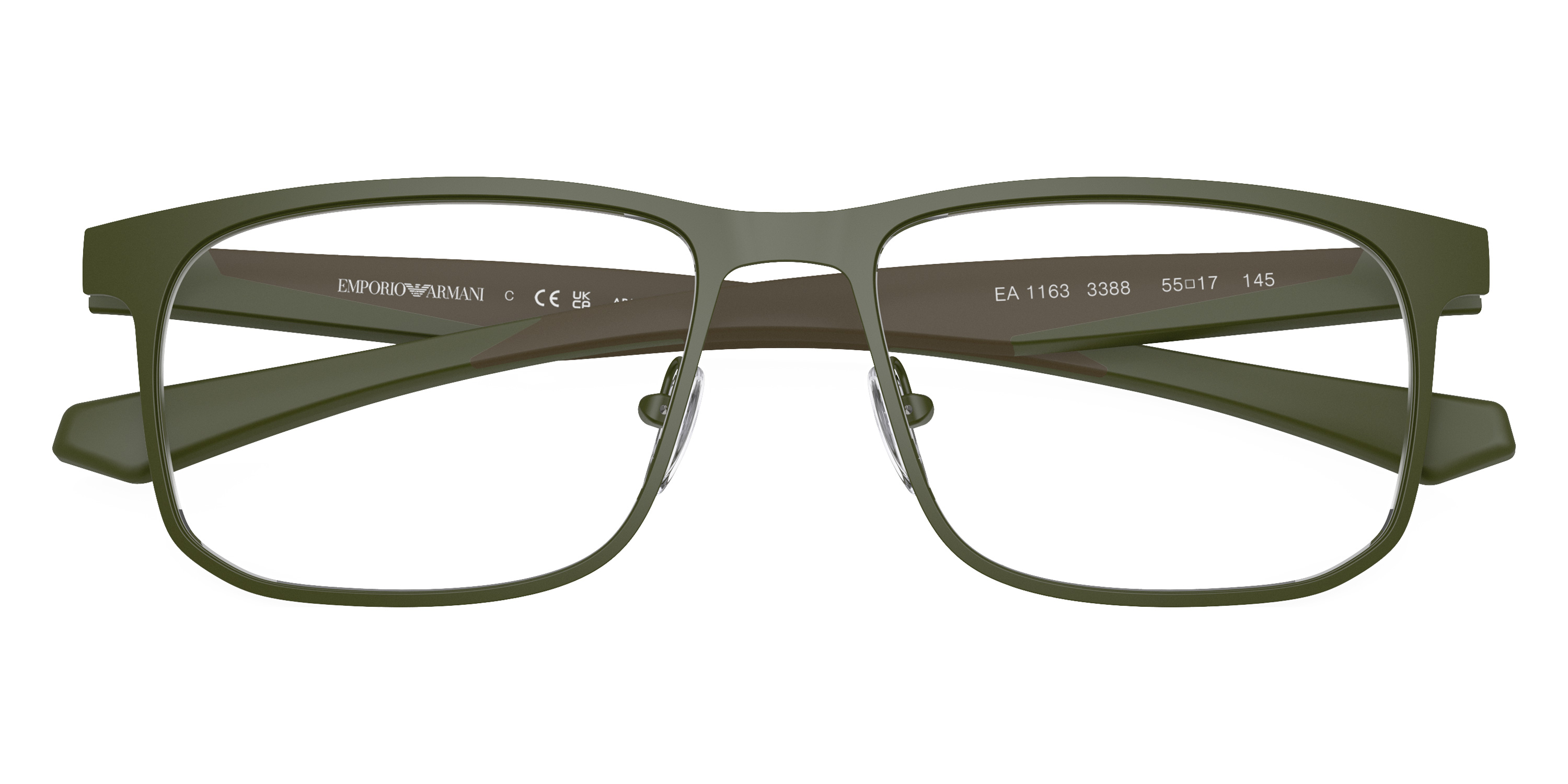 Color: Matte Green/Green Rubber (3388) - Emporio Armani EA1163338855