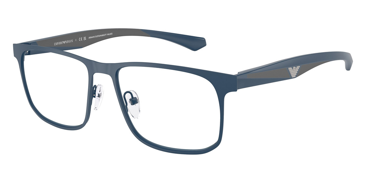 Color: Matte Blue/Gray Rubber (3389) - Emporio Armani EA1163338955