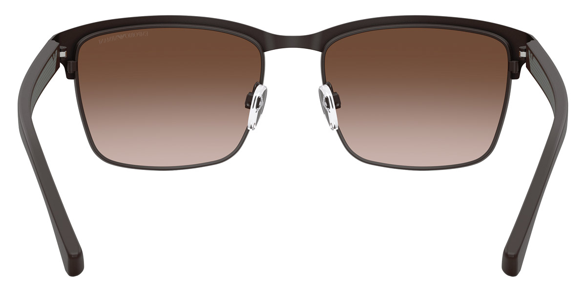 Color: Matte Brown/Rubber Gray (339013) - Emporio Armani EA208733901356
