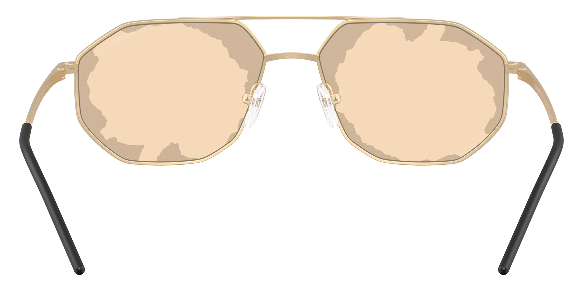Color: Matte Pale Gold (30027L) - EMPORIO ARMANI EA214730027L58