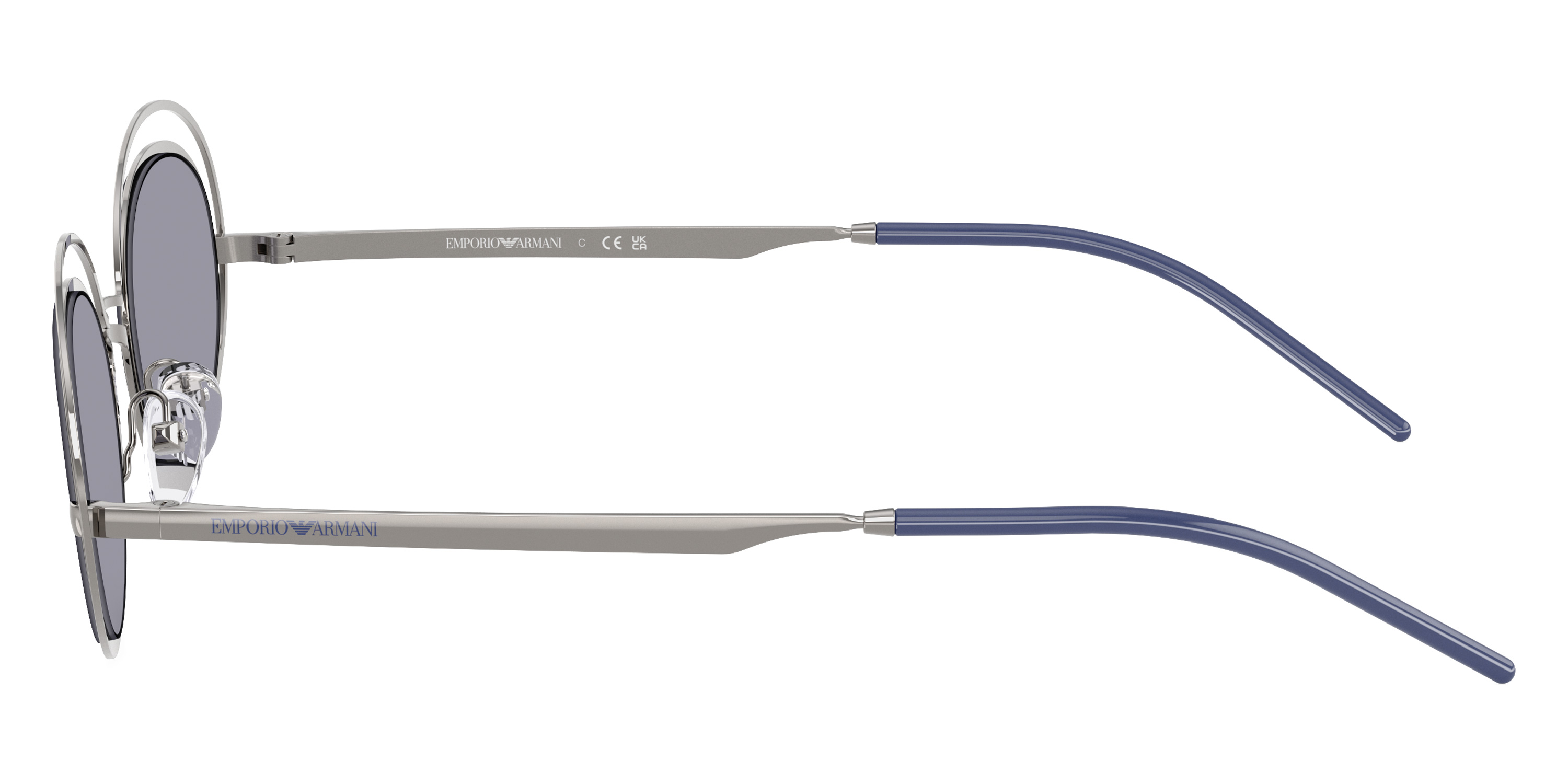 Color: Shiny Gunmetal (301080) - Emporio Armani EA216030108052