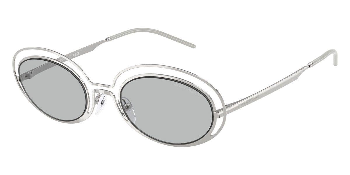 Color: Shiny Silver (301587) - Emporio Armani EA216030158752