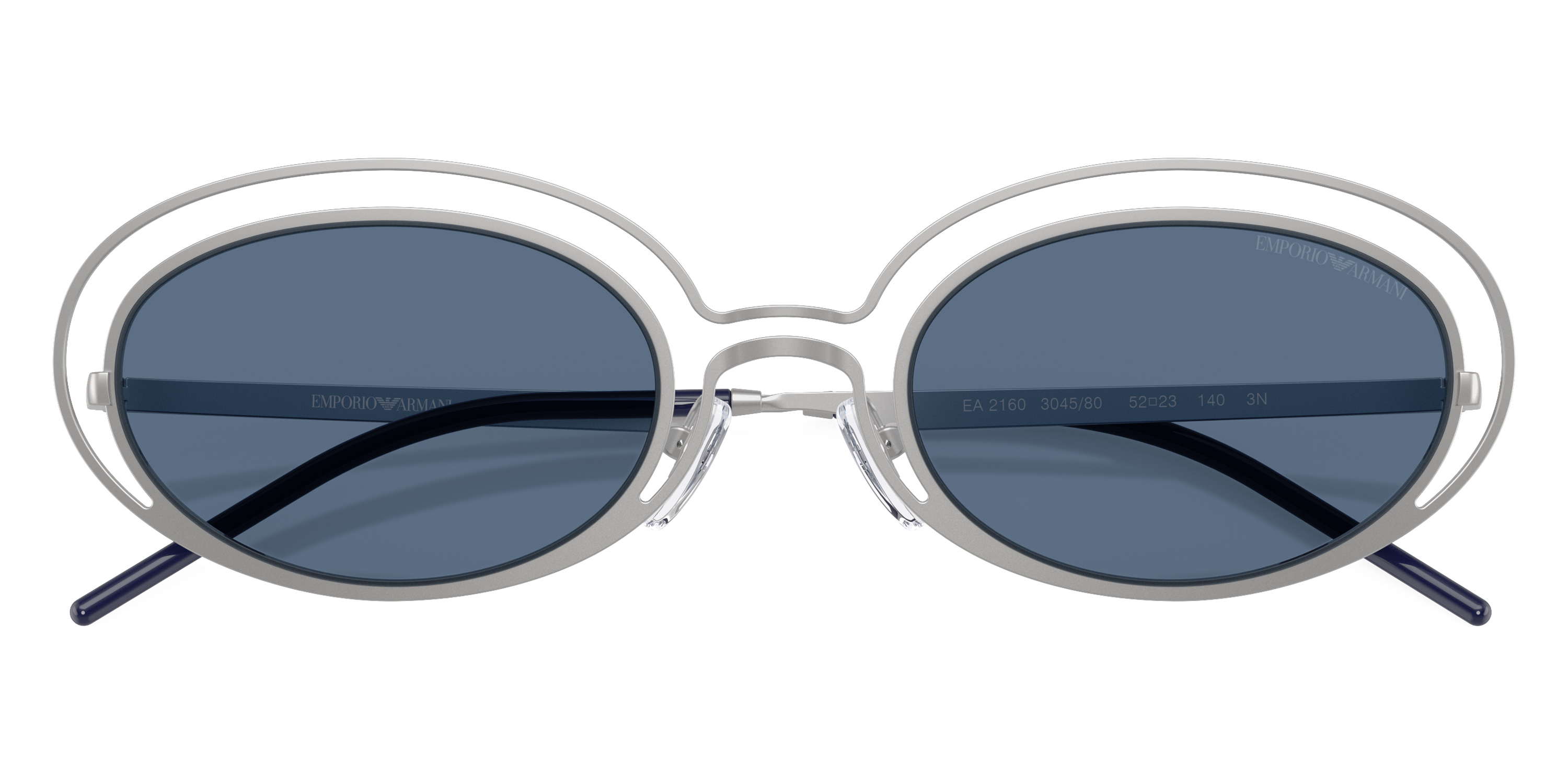 Color: Matte Silver (304580) - Emporio Armani EA216030458052