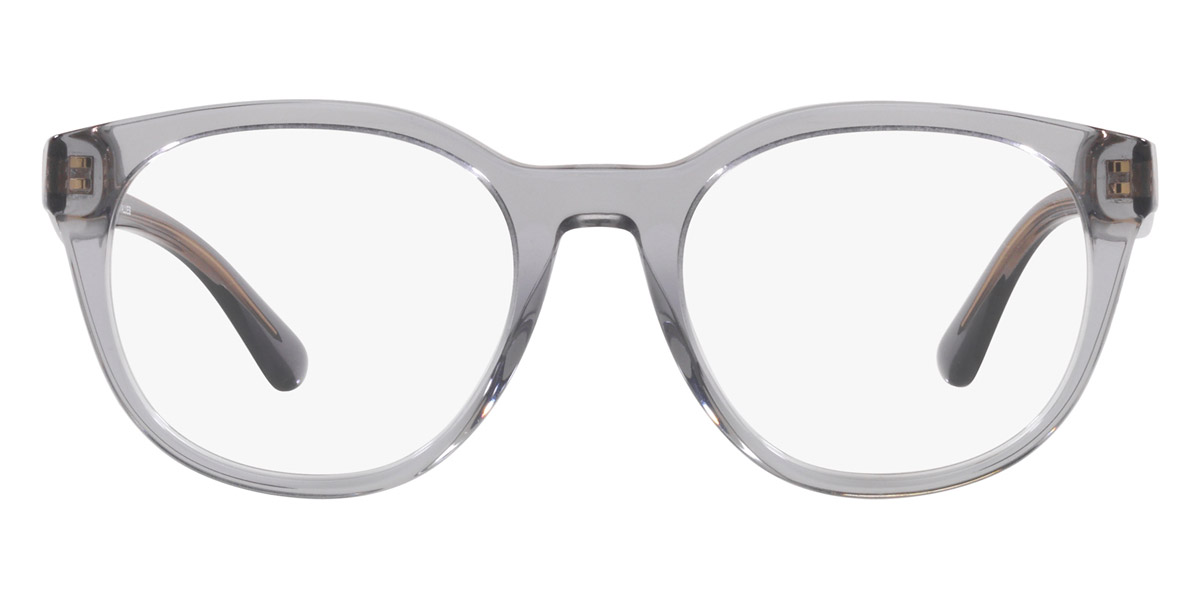 Emporio Armani™ EA3207 5075 53 Shiny Transparent Gray Eyeglasses