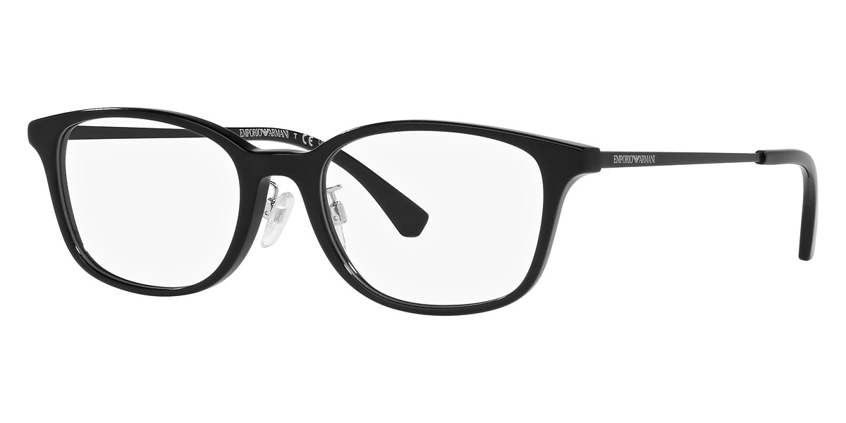 Color: Shiny Black and Matte Black (5017) - Emporio Armani EA3217D501752