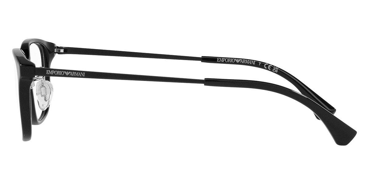 Color: Shiny Black and Matte Black (5017) - Emporio Armani EA3217D501752