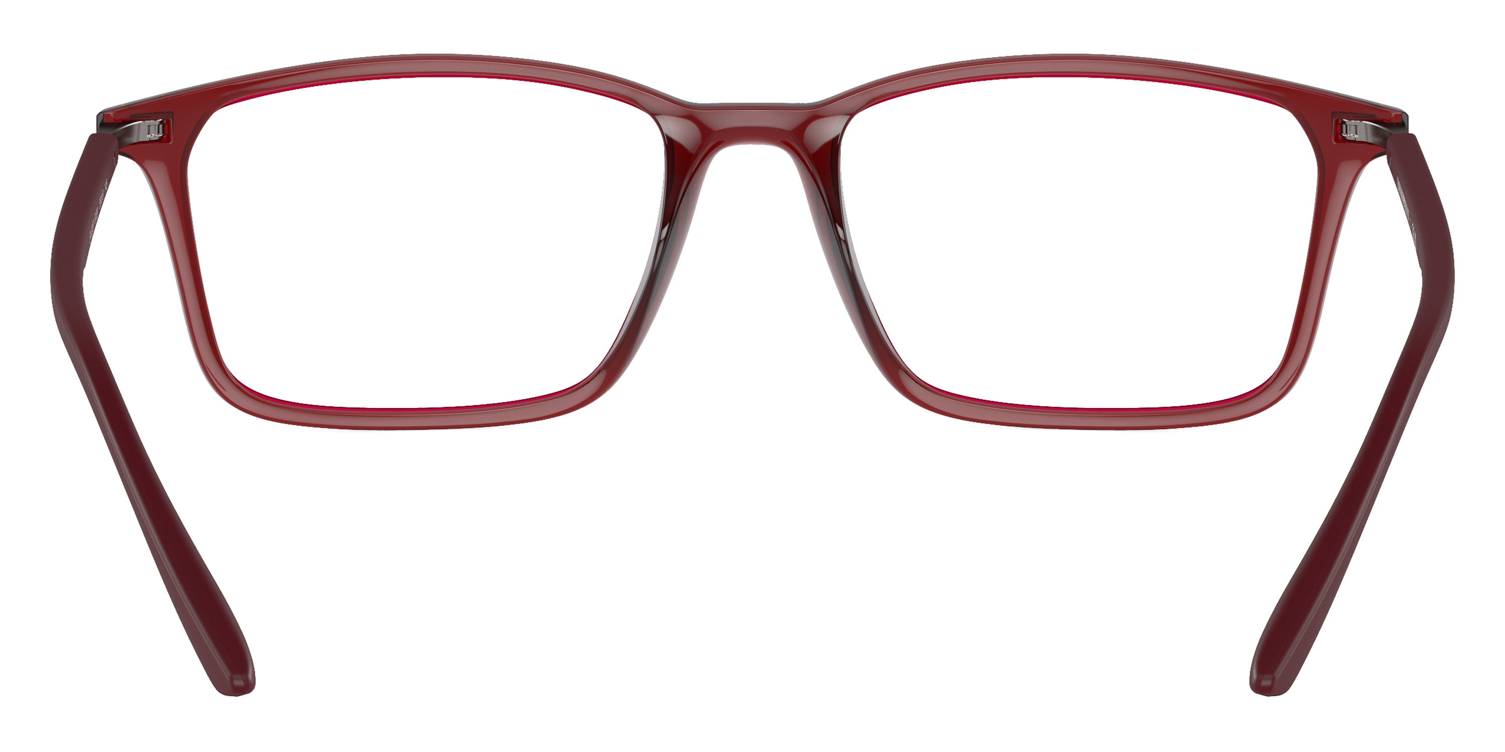 Color: Shiny Transparent Bordeaux/Matte Bordeaux (6109) - Emporio Armani EA3237610955