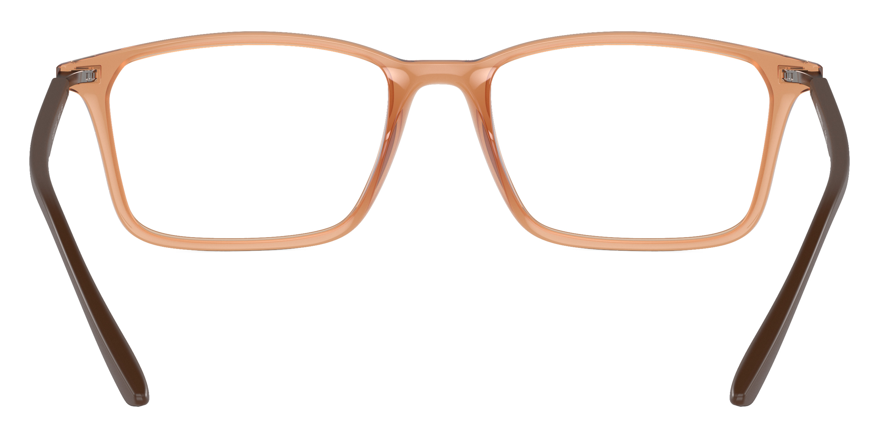 Color: Shiny Transparent Brown/Matte Brown (6110) - Emporio Armani EA3237611055
