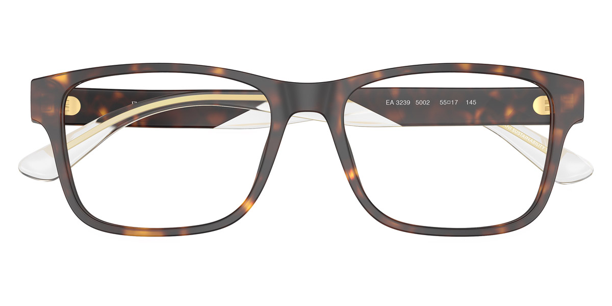 Color: Matte Havana/Matte Top Havana/Crystal (5002) - Emporio Armani EA3239500255