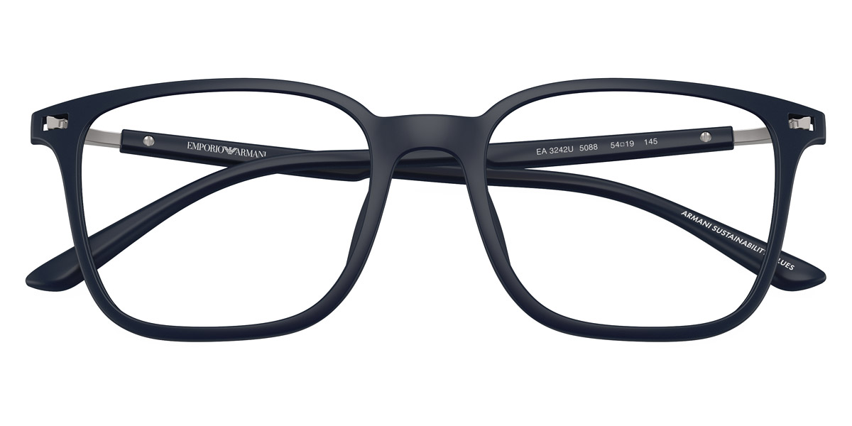 Color: Blue Opaco (5088) - Emporio Armani EA3242U508854