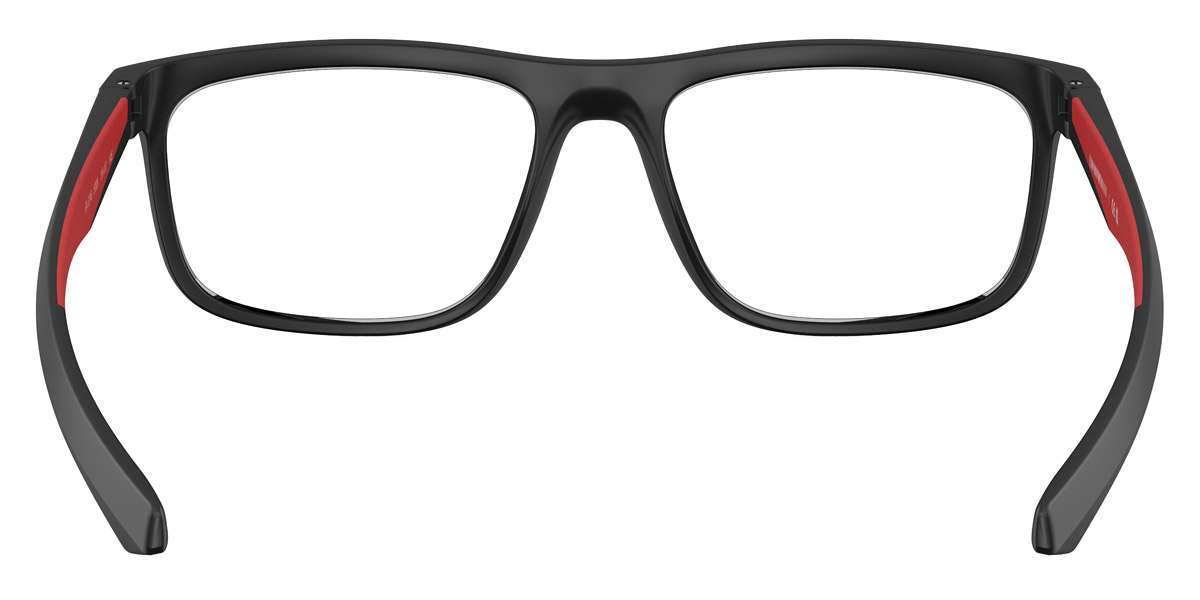 Color: Matte Black/Rubber Red (5009) - Emporio Armani EA3246500955