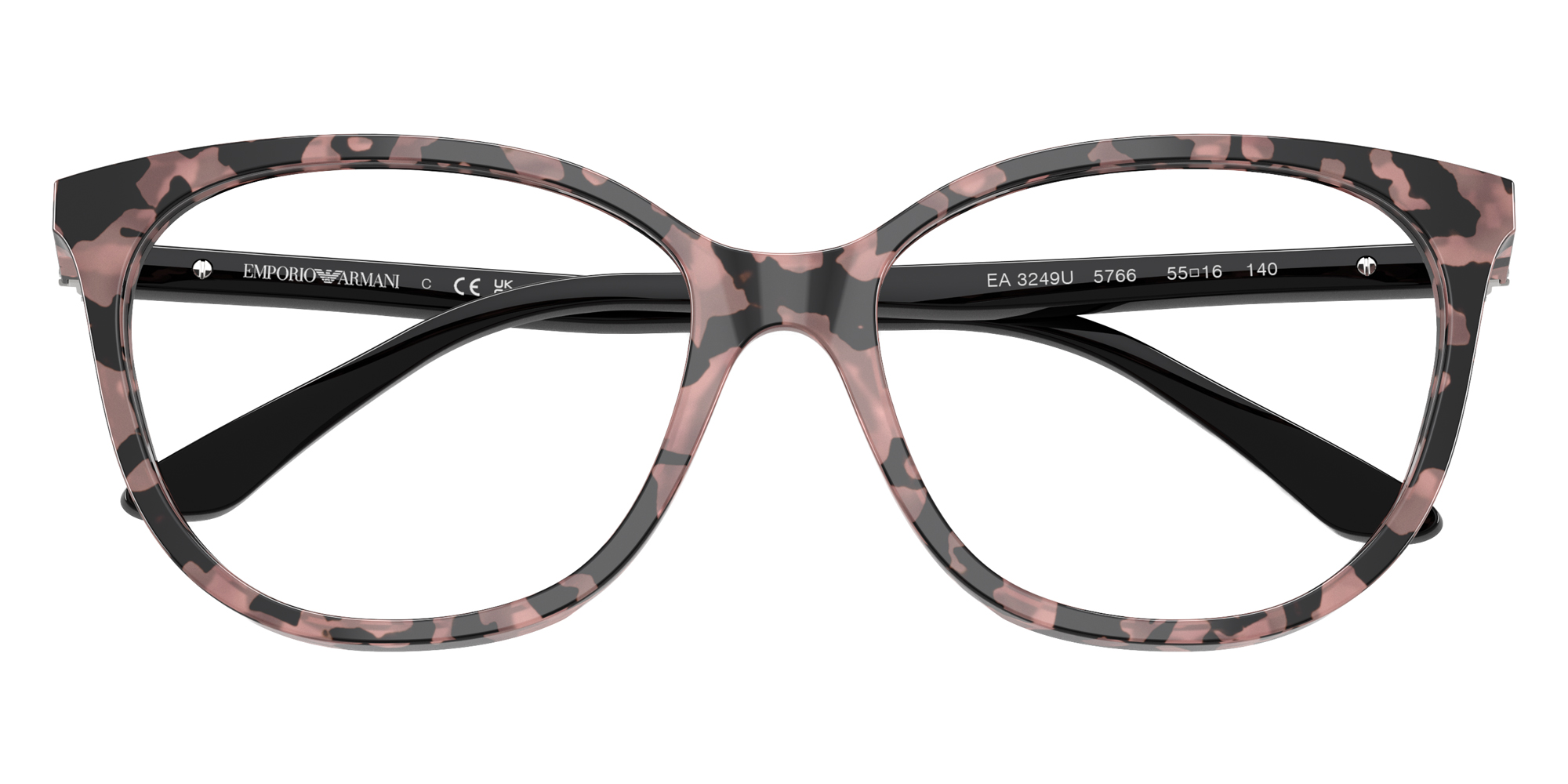 Color: Shiny Pink Havana (5766) - EMPORIO ARMANI EA3249U576653