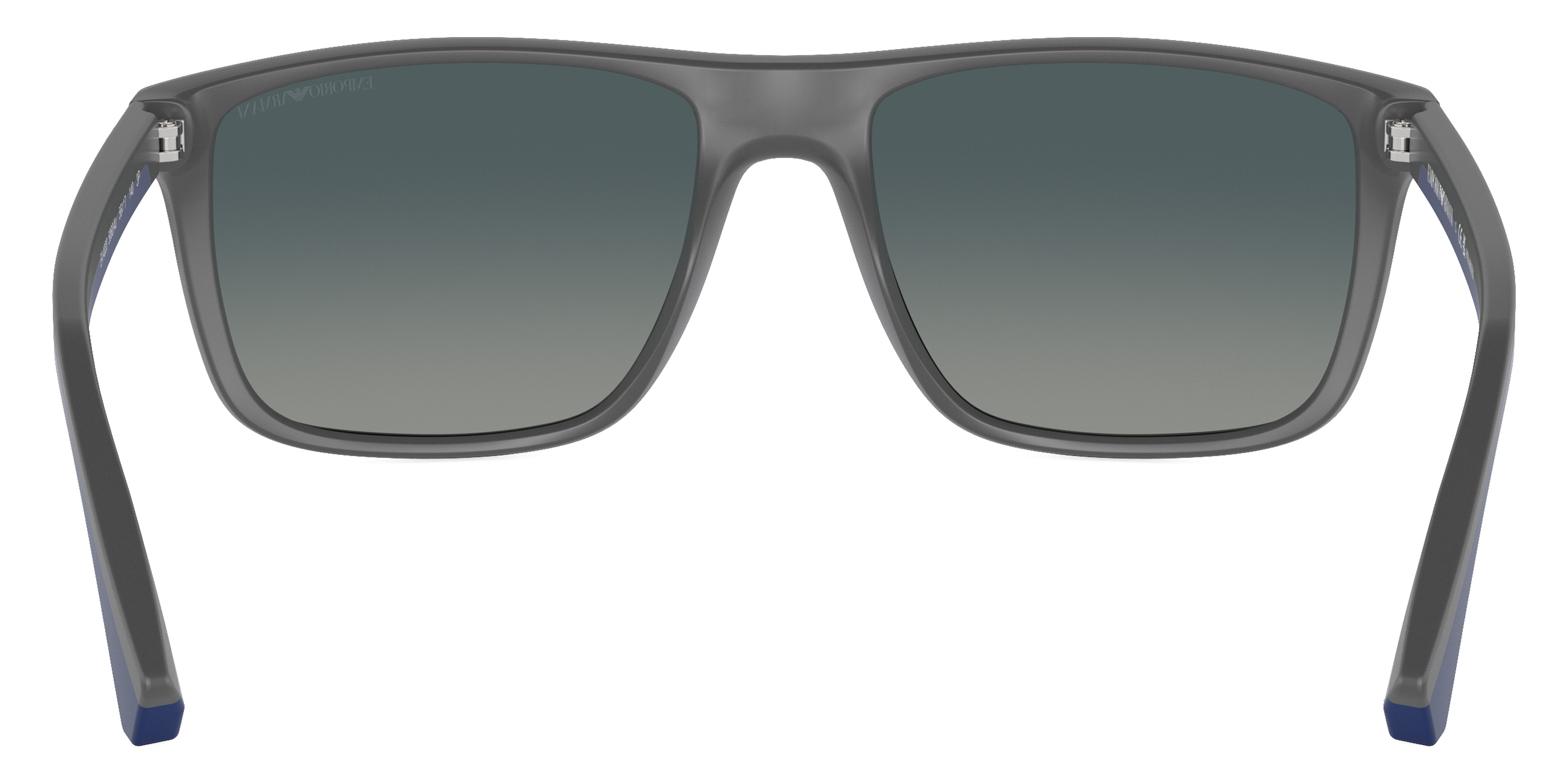 Color: Matte Gray/Blue (50604U) - Emporio Armani EA403350604U56