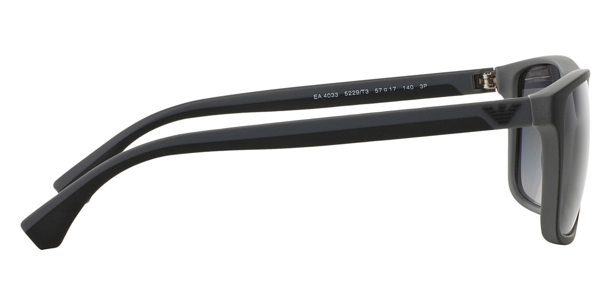 Color: Rubber Black & Gray (5229T3) - Emporio Armani EA40335229T356