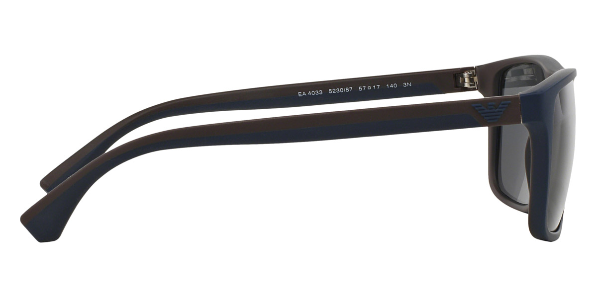 Color: Rubber Blue & Brown (523087) - Emporio Armani EA403352308756