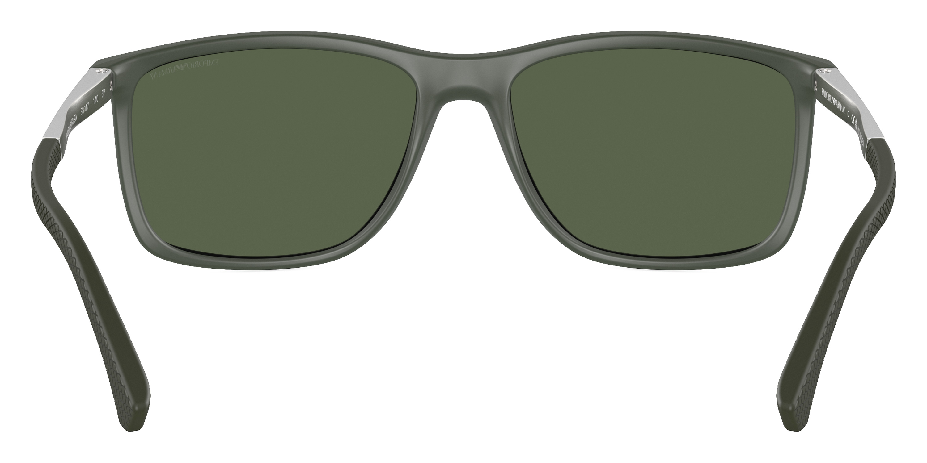 Color: Matte Green/Aluminium (50589A) - Emporio Armani EA405850589A58