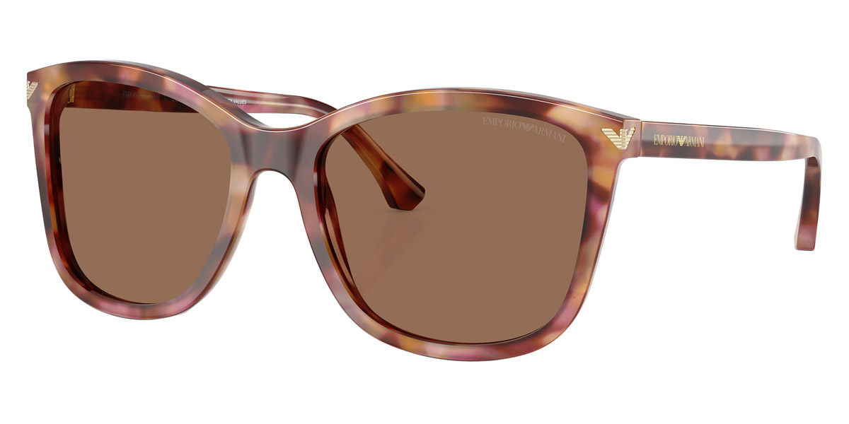 Color: Shiny Havana Red (619673) - Emporio Armani EA406061967356