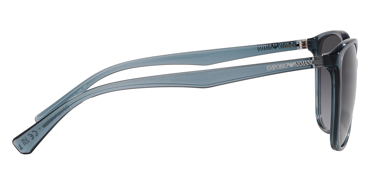 Color: Transparent Blue (59188G) - Emporio Armani EA407359188G56