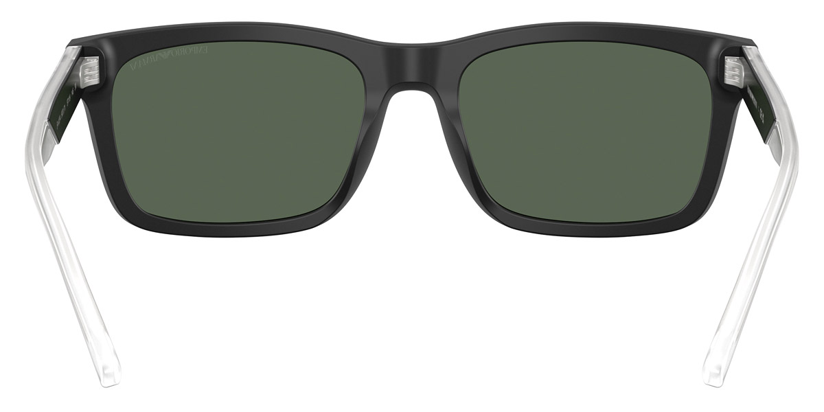 Color: Matte Top Black/Crystal (500171) - Emporio Armani EA422450017157