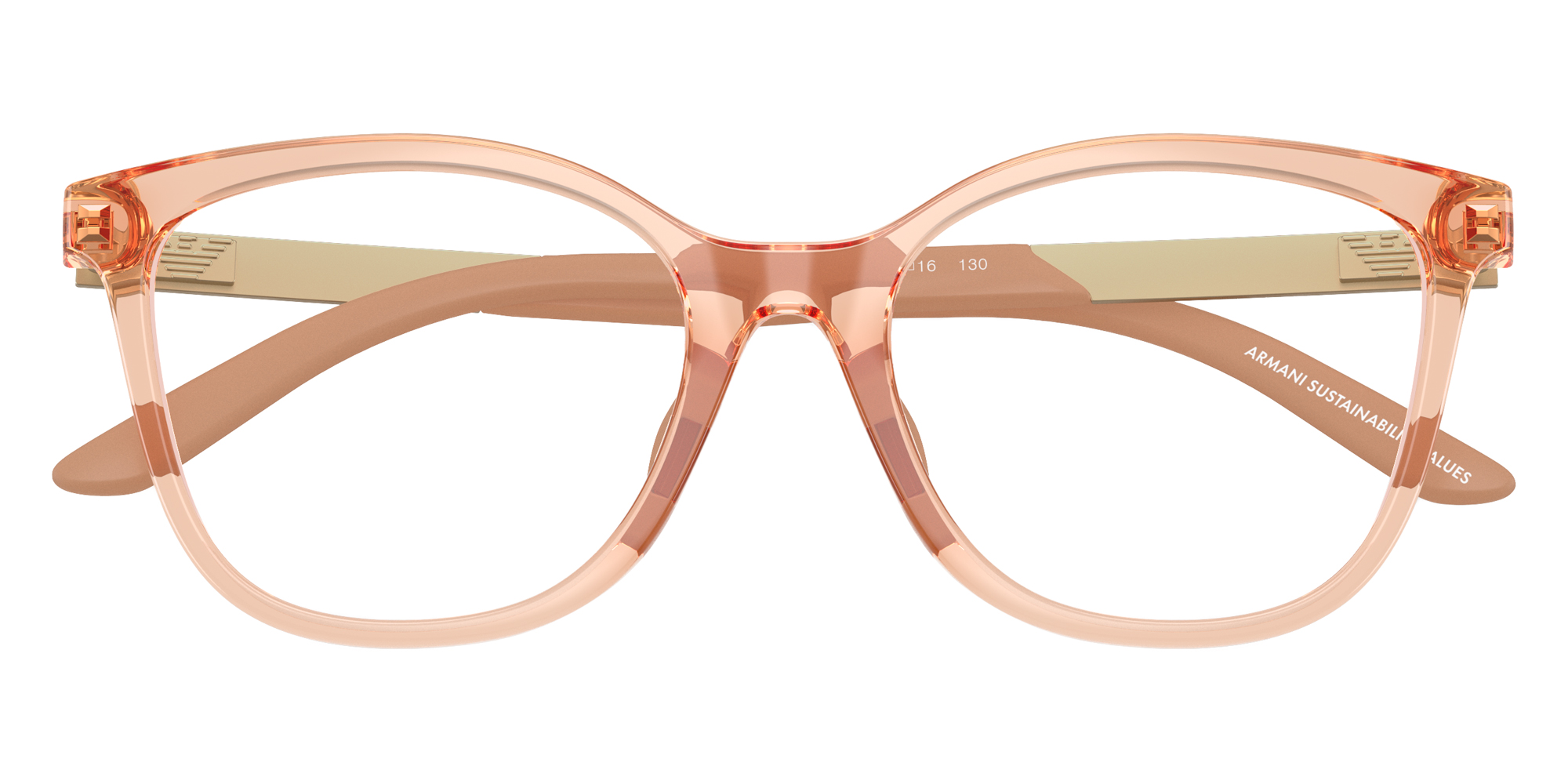 Color: Shiny Transparent Beige (6347) - EMPORIO ARMANI EK3011U634748