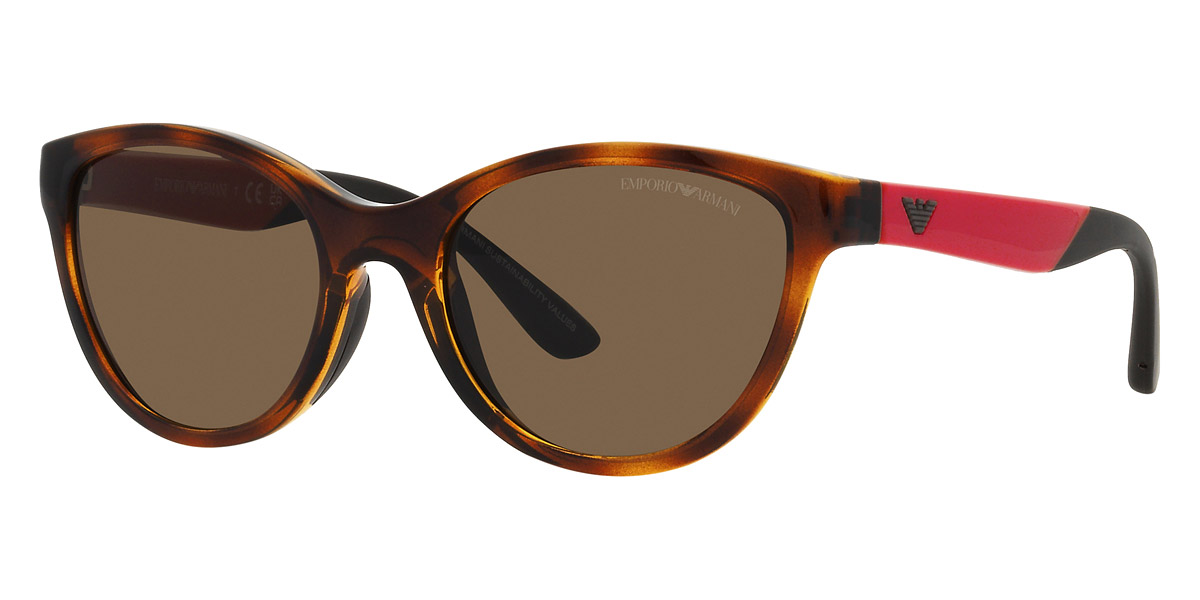 Color: Shiny Havana (502673) - Emporio Armani EK400350267348