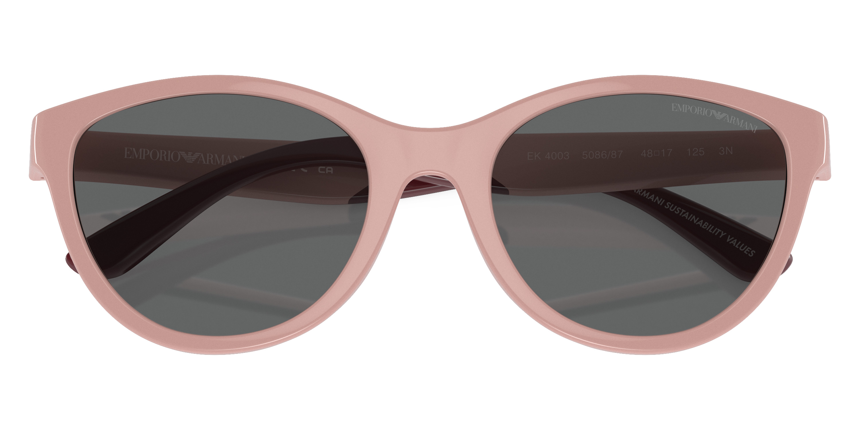 Color: Shiny Pink/Bordeaux (508687) - Emporio Armani EK400350868748