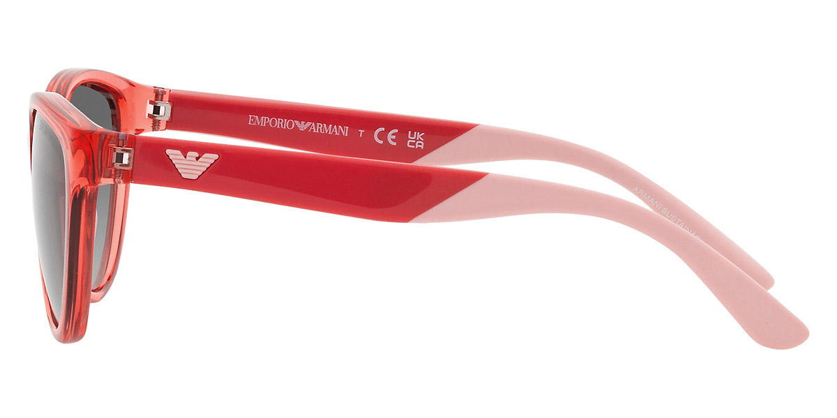 Color: Shiny Transparent Coral (537711) - Emporio Armani EK400353771148