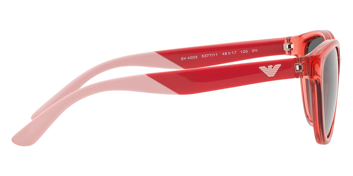 Color: Shiny Transparent Coral (537711) - Emporio Armani EK400353771148
