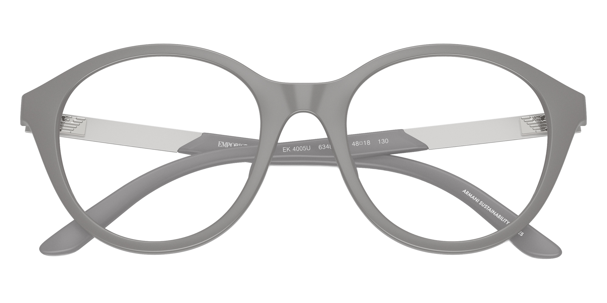 Color: Matte Gray (63481W) - EMPORIO ARMANI EK4005U63481W48