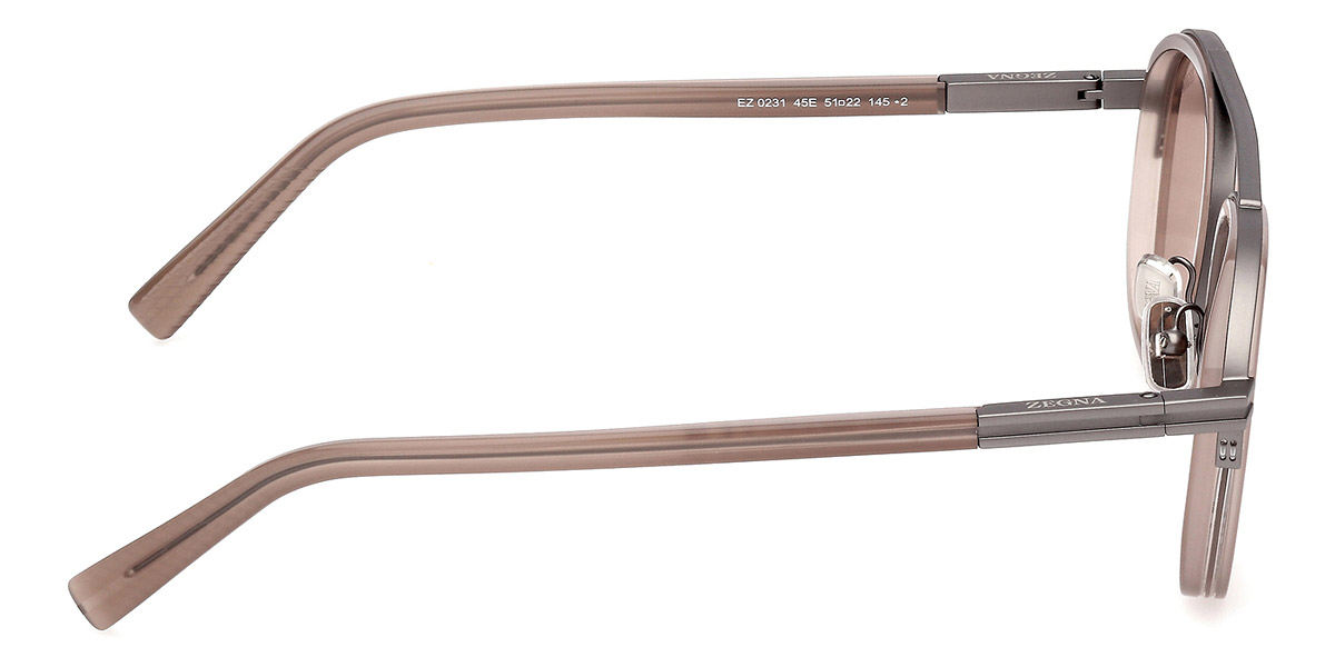 Color: Shiny Light Brown (45E) - Ermenegildo Zegna EZ023145E51