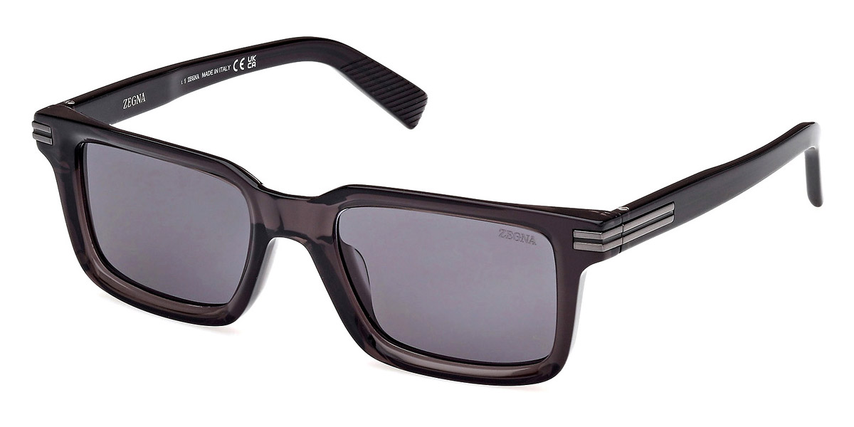 Color: Shiny Gray (20D) - Ermenegildo Zegna EZ024920D53