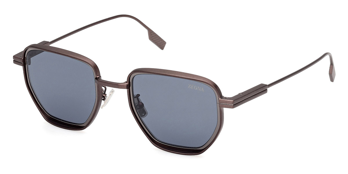 Color: Matte Dark Bronze (37V) - Ermenegildo Zegna EZ025637V49