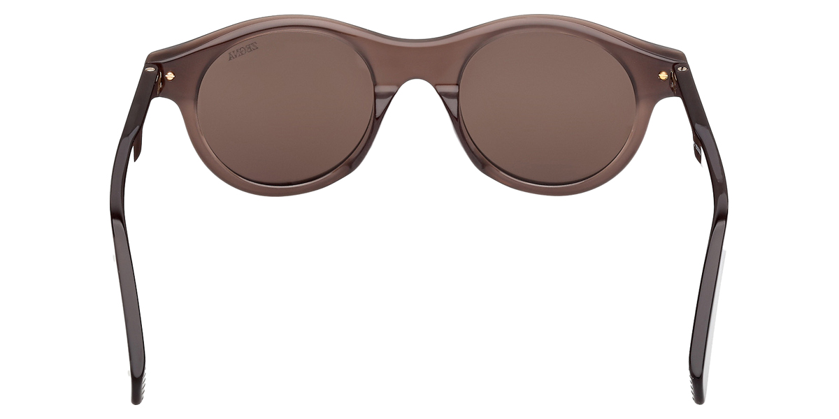 Color: Shiny Dark Brown (48E) - Ermenegildo Zegna EZ027148E48