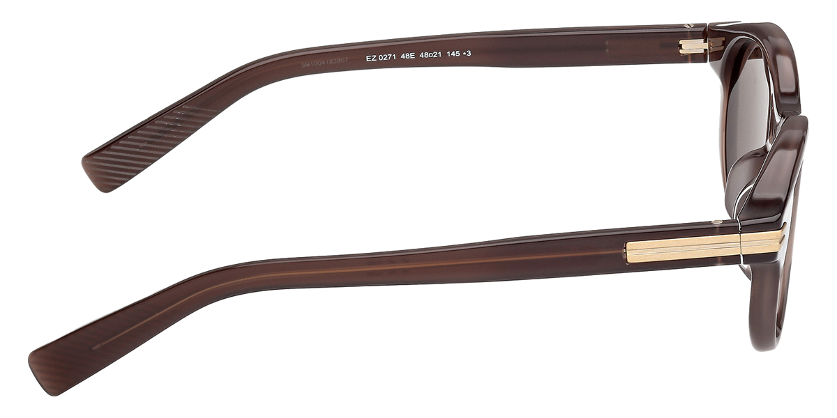 Color: Shiny Dark Brown (48E) - Ermenegildo Zegna EZ027148E48