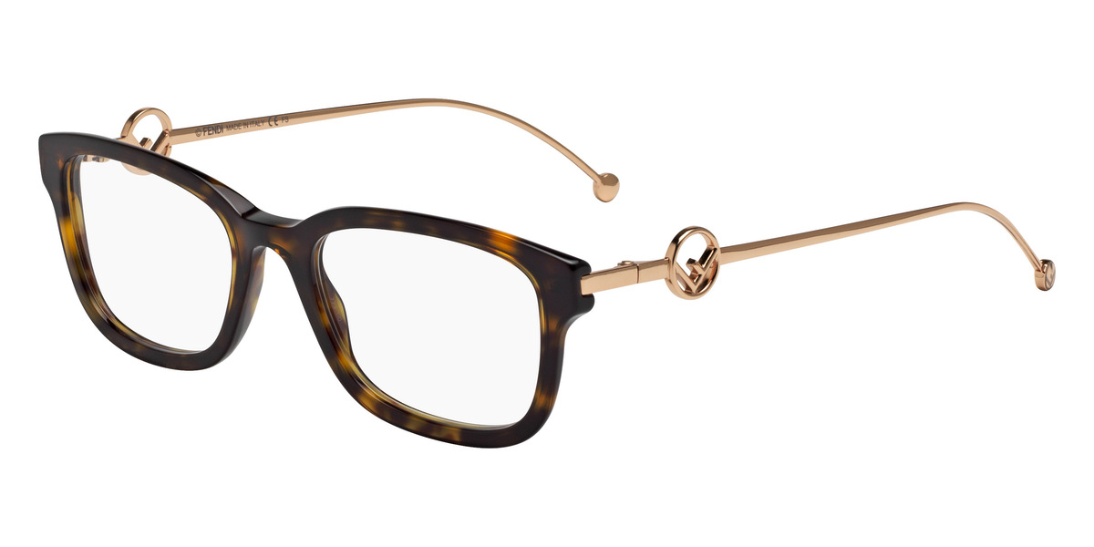 Color: Havana Gold (02IK) - Fendi FEN041802IK51