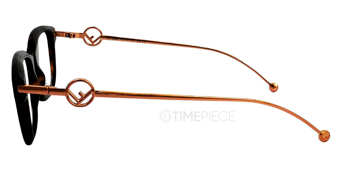 Color: Havana Gold (02IK) - Fendi FEN041802IK51