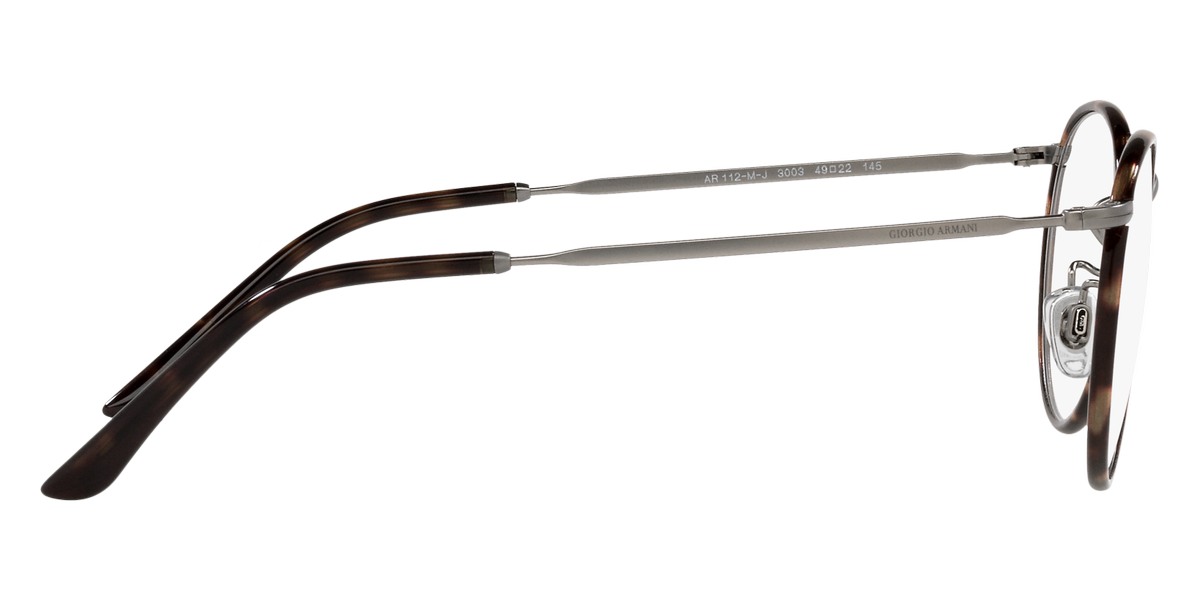 Color: Brown Havana/Matte Gunmetal (3003) - Giorgio Armani AR112MJ300349
