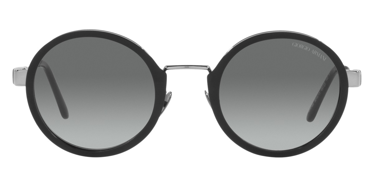 Giorgio Armani™ AR6133 301011 48 Gunmetal/Black Sunglasses