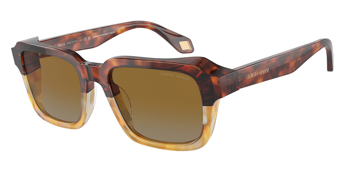 Color: Red Havana/Honey Havana (6034B2) - Giorgio Armani AR8194U6034B253