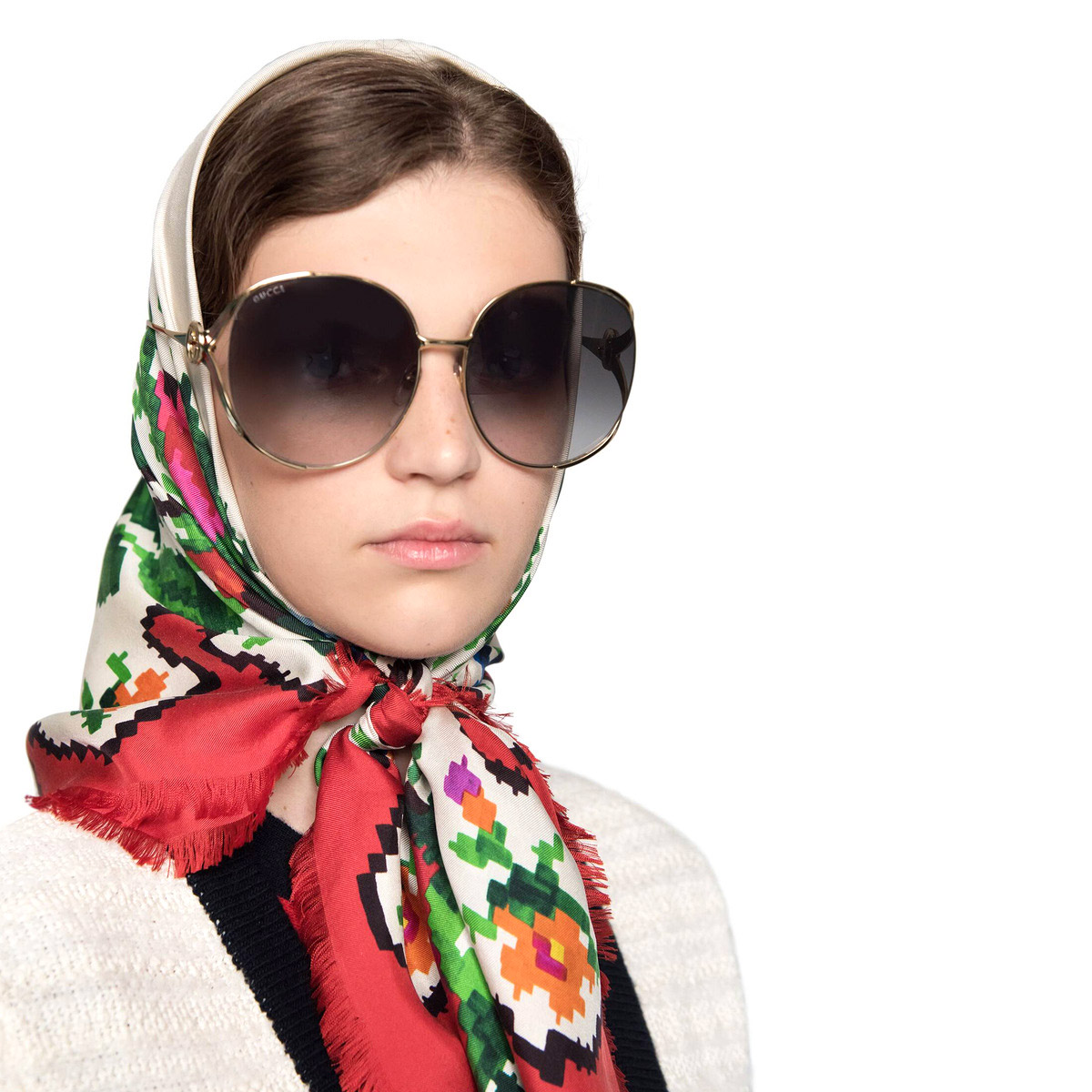 Color: Gold (001) - Gucci GG0225S00163