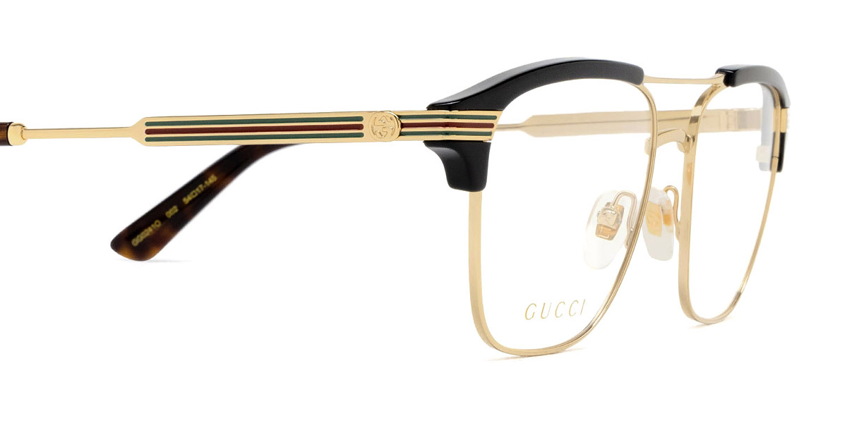 Gucci GG0241O 002 54 Gold Eyeglasses