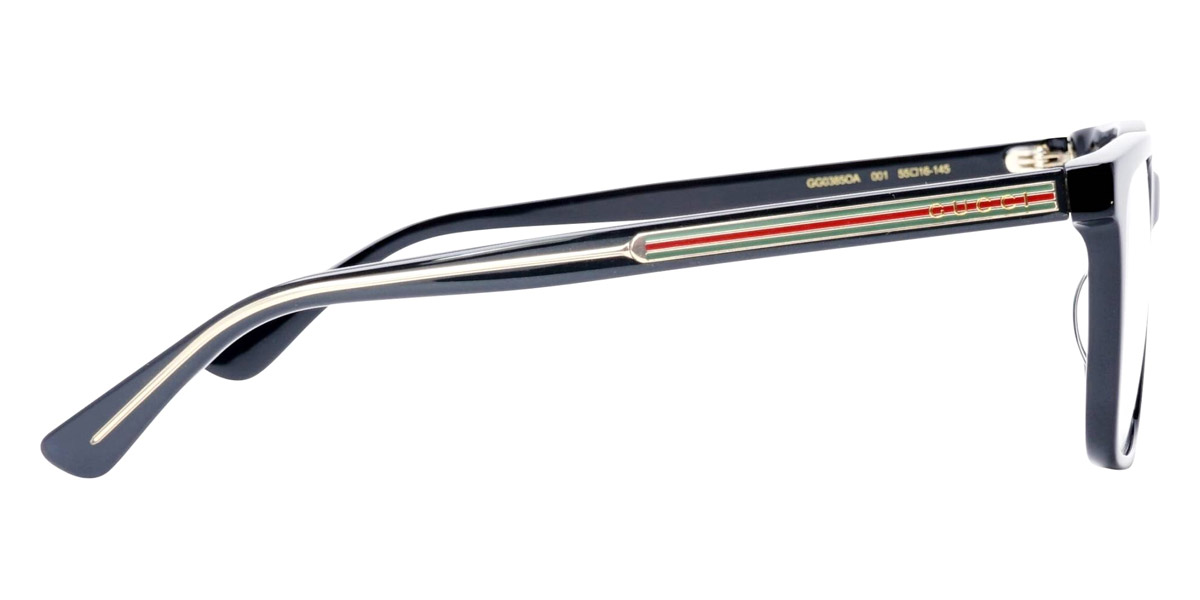 Gucci GG0385OA 001 55 Black Eyeglasses