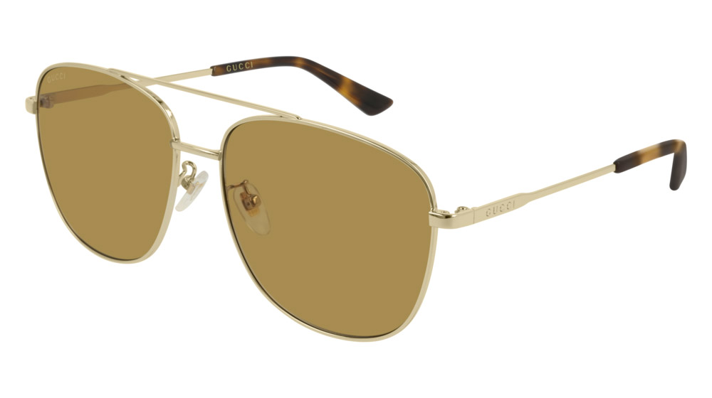 Color: Gold (004) - Gucci GG0410SK00461
