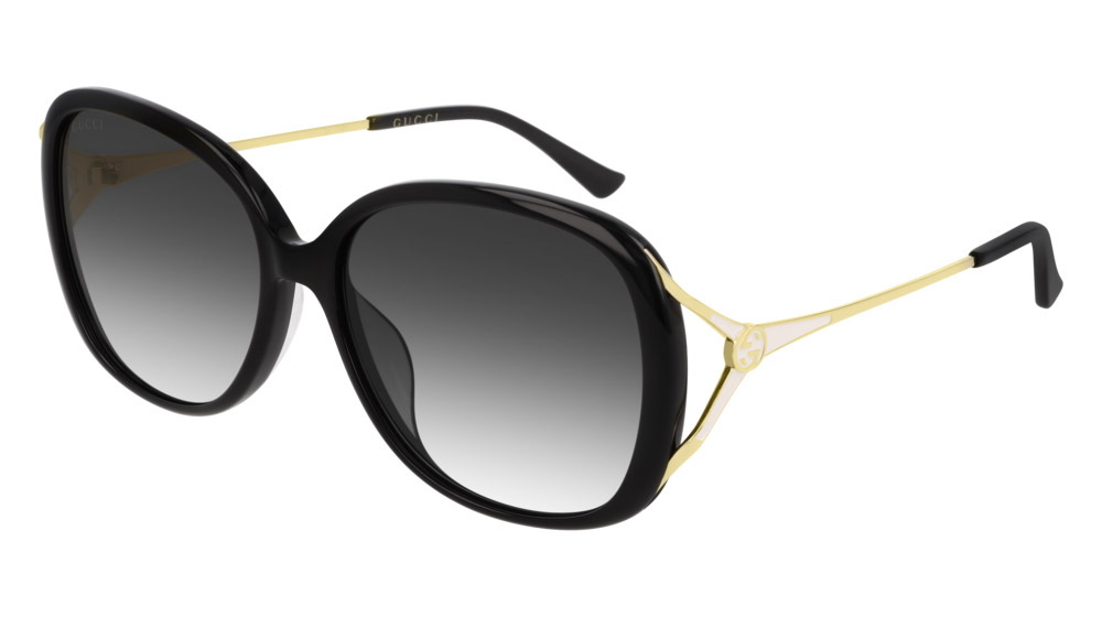 Color: Gold/Black (001) - Gucci GG0649SK00158