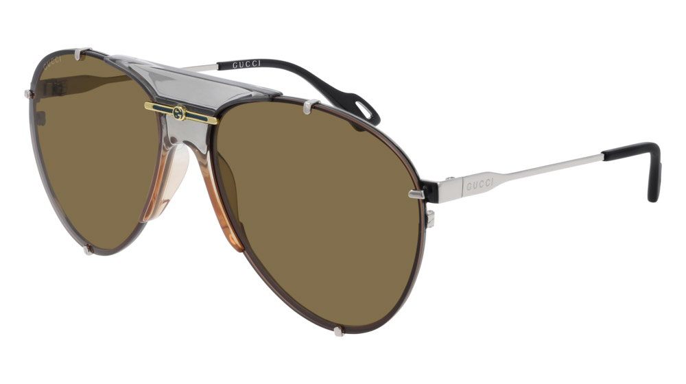 Color: Silver (003) - Gucci GG0740S00361