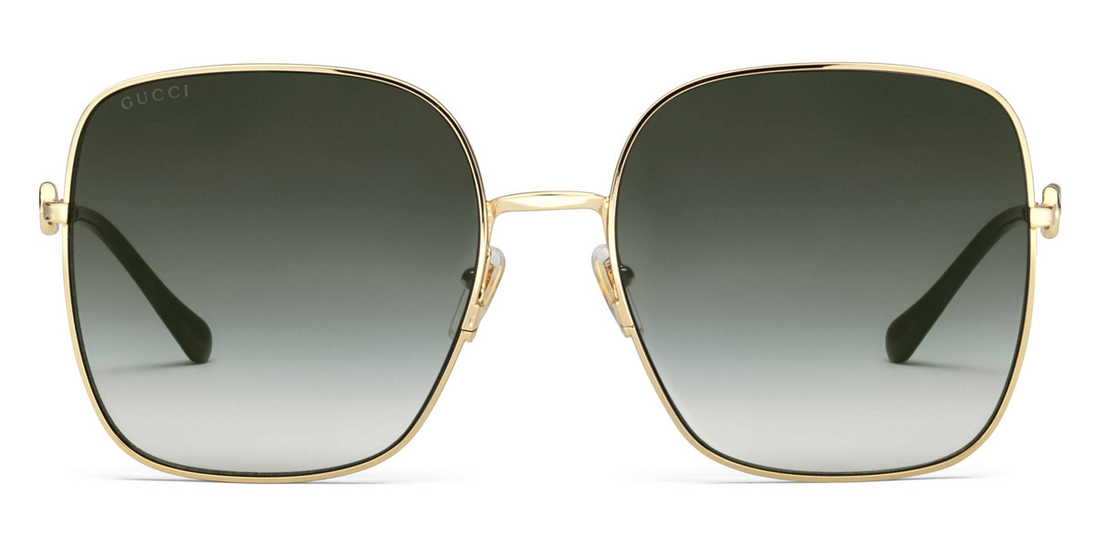 Gucci™ GG0879S 001 61 Gold Sunglasses